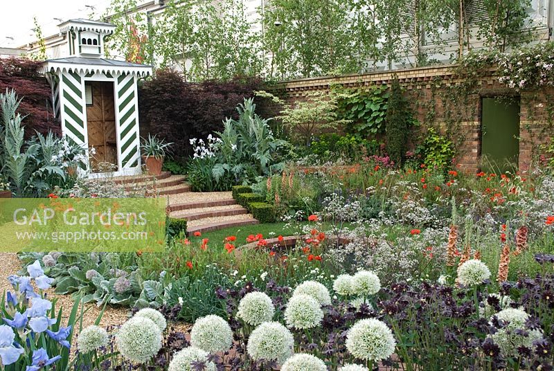 La plus grande salle du jardin de la maison - Sponsor - GMI Property Company, Royal British Legion, Toc H - RHS Chelsea Flower Show 2008
