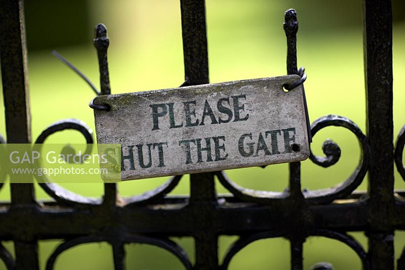Inscrivez-vous sur la porte - Hatfield House, Hertfordshire