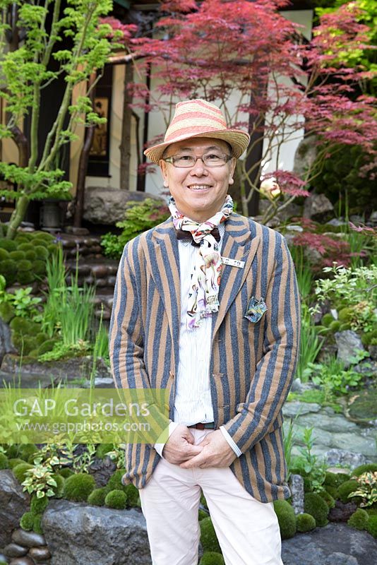Portrait de Garden Designer, Kazuyuki Ishihara - Edo no Niwa - Edo Garden par Ishihara Kazuyuki Design garden garden - RHS Chelsea Flower Show 2015