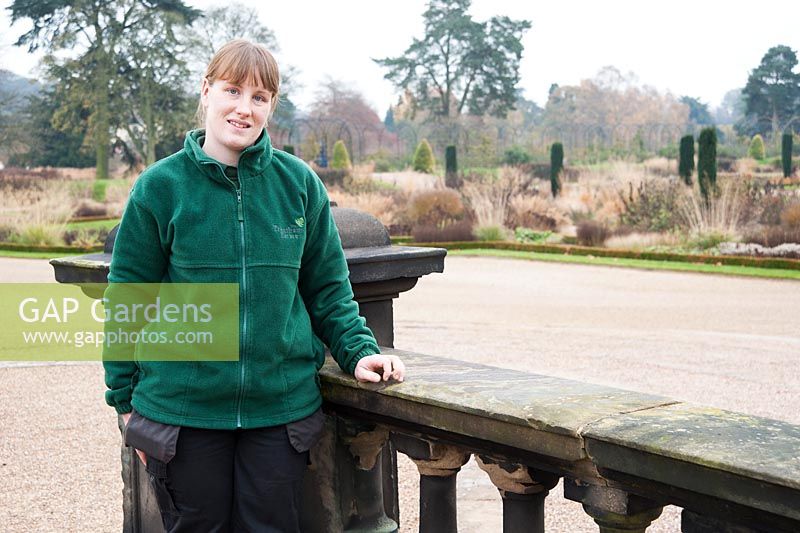 Terri Hodson-Walker, superviseure des jardins à Trentham Gardens