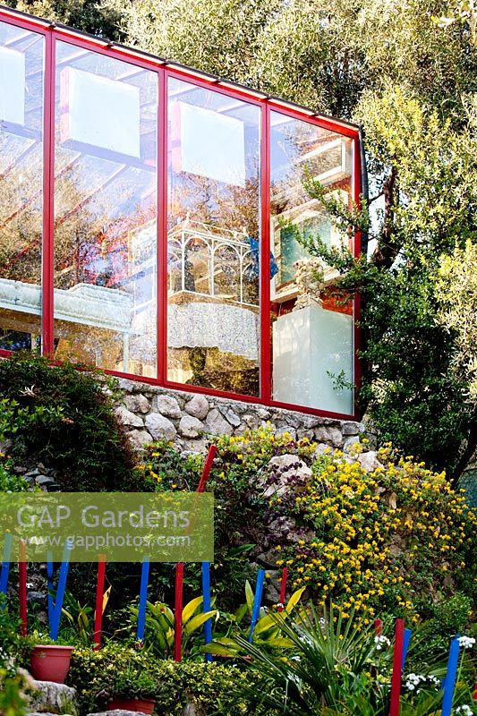 Maison et jardin Carlo Maggia. Mortola. Italie
