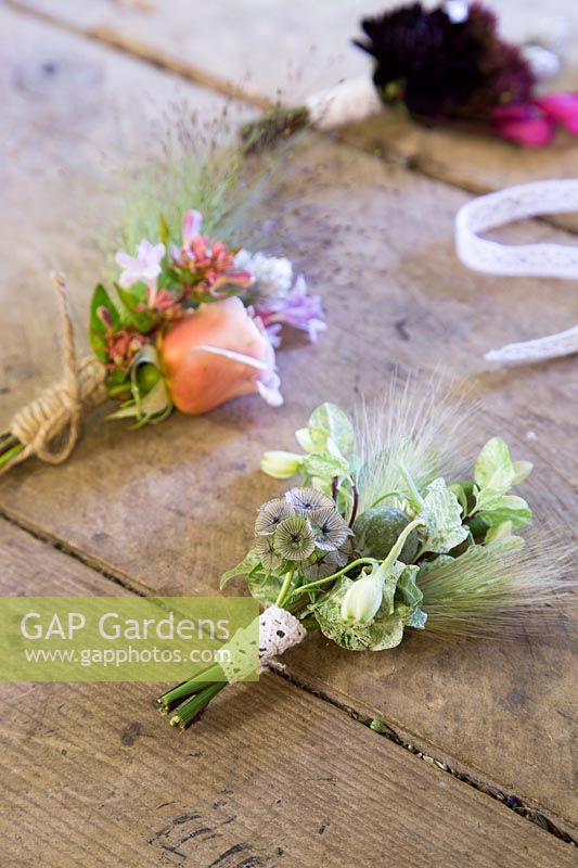 Sélection d'agencements de boutonnières