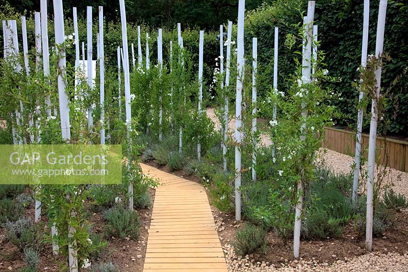 Le parfum du chaos magnifique / L'odeur du beau chaos de Francisco GARAU, Joaquim CANO, Aida LOPEZ, Liza KUNKEL et Xisca GARAU - 2013 au Jardin du Domaine de Chaumont-sur-Loire