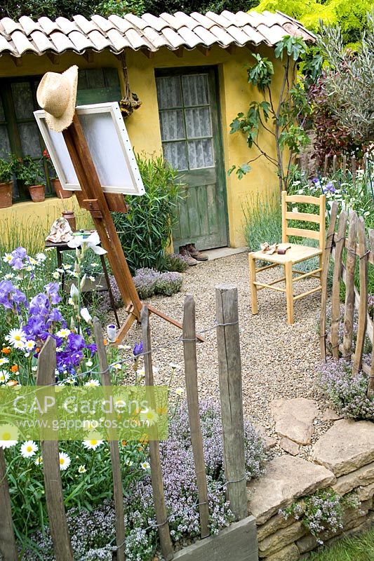 Le Jardin de Vincent Design par Patricia Thirion Janet Honor RHS Chelsea Flower Show 2007 Silver Gilt Flora Medal