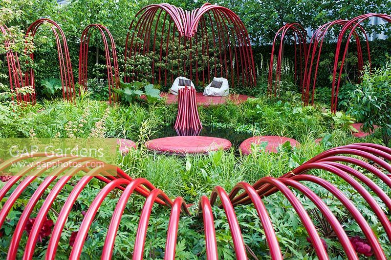 Jardin de la British Heart Foundation conçu par Ann-Marie Powell