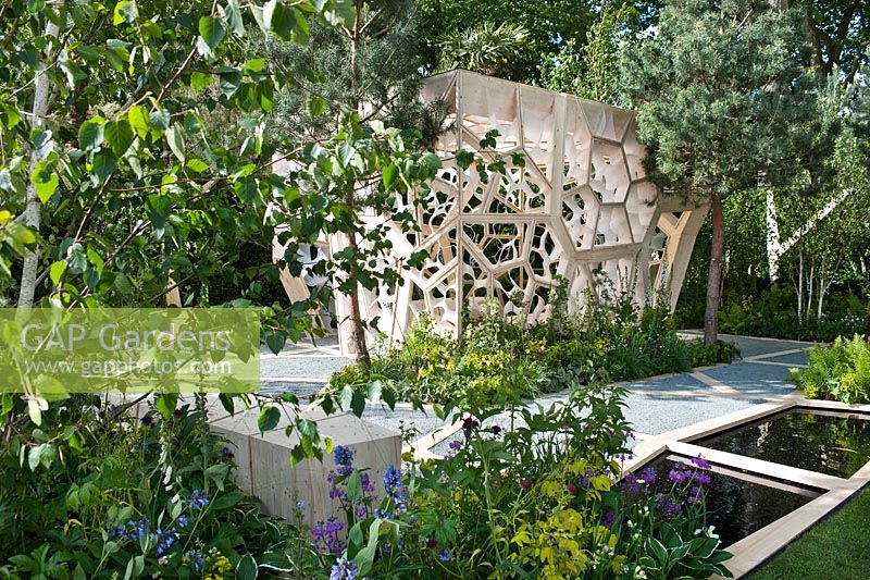 The Times Eureka Garden en association avec le Royal Botanic Gardens, Kew conçu par Marcus Barnett