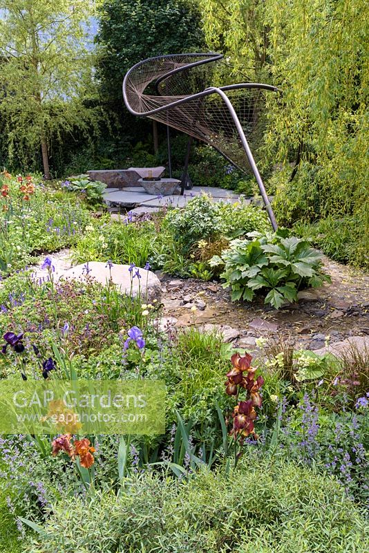 The Wedgwood Garden, Sponsor: Wedgwood, RHS Chelsea Flower Show, 2018.