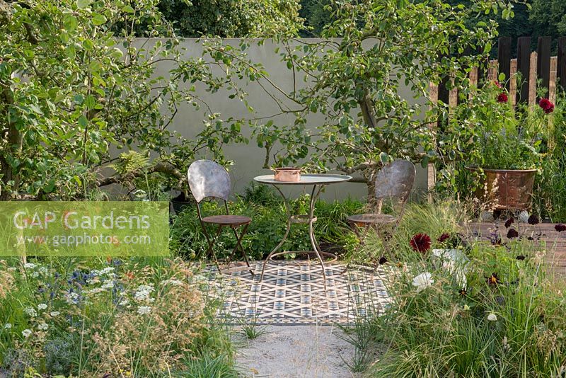 Le jardin de style et de design, RHS Hampton Court Palace Flower Show 2018