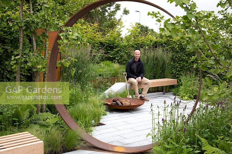 Dan Ryan, l'entrepreneur du jardin «High Line» au BBC Gardeners World Live 2019, basé sur le jardin High Line à New York