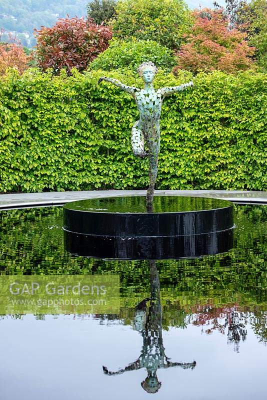 'Zephyr 'de Simon Gudgeon - The Leaf Creative Garden, A Garden of a quiet contemplation - RHS Malvern Spring Festival 2019