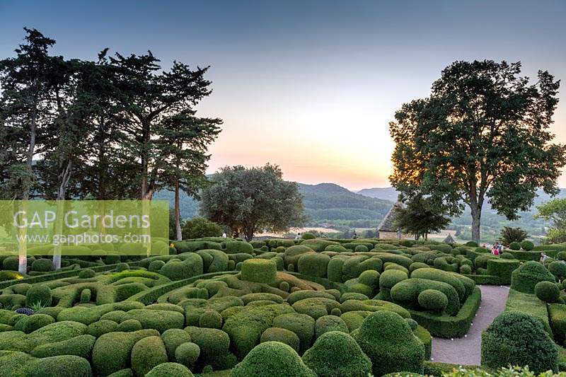 Les jardins de Marqueyssac, Dordogne, Vézac, France
