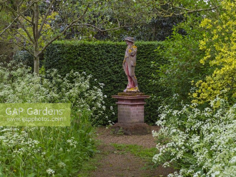 Statue à East Ruston Old Vicarage Gardens, Norfolk