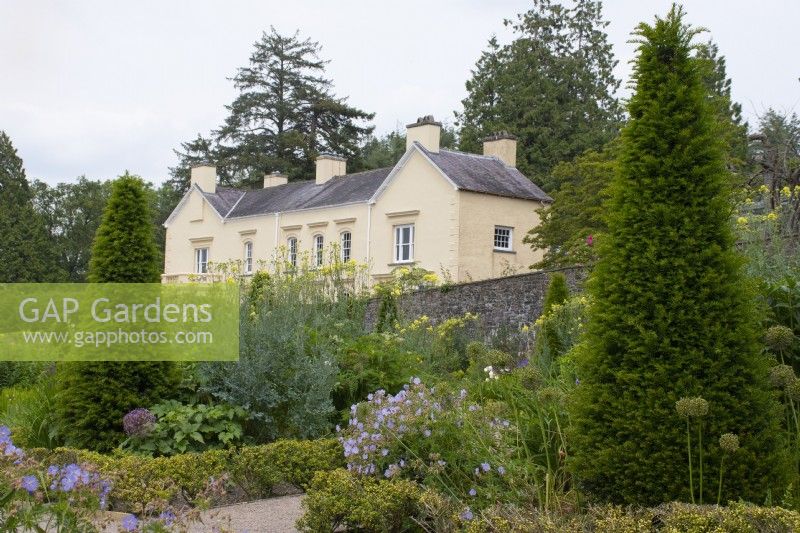 Le Manoir - Aberglasney House and Gardens - Carmarthenshire Wales - Juin