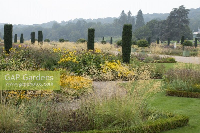 Le jardin italien de Trentham Gardens - septembre