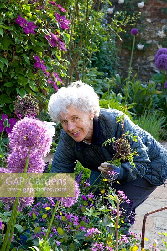 Propriétaire du jardin, Pam Davidson 