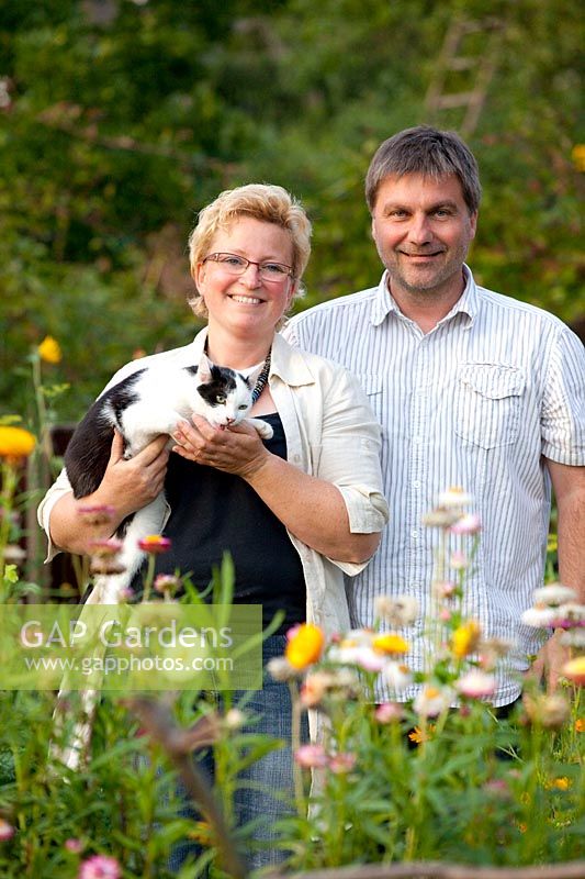 Propriétaires, propriétaires de jardins, Susanne et Stefan Marx 