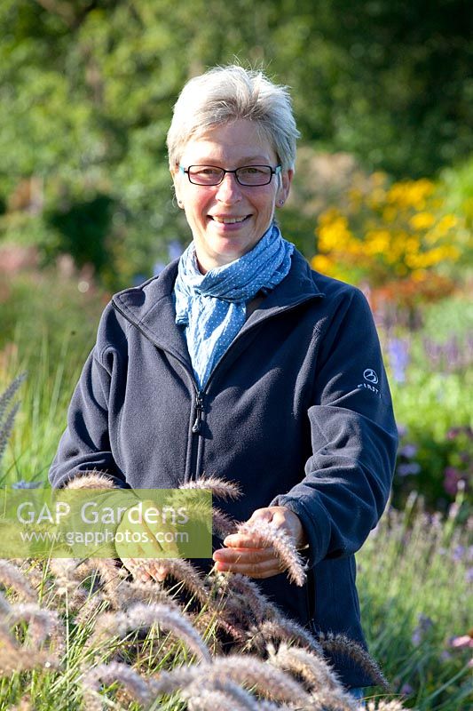 Propriétaire du jardin, Maria Luer 