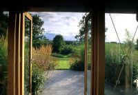 Portes-fenêtres donnant sur le jardin - Fawler Copse