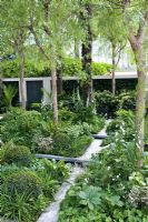 A Cadogan Garden, Design - Robert MyersChelsea 2008 - Médaillé d'or