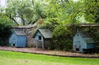 Abris de volaille dans le jardin - Cranborne Manor Gardens