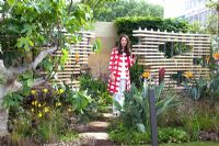 Rachel de Thame dans 'The Bradstone Fusion Garden' - Médaillée d'argent doré, RHS Chelsea Flower Show 2011