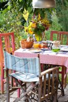 Set de table pour le petit déjeuner, Garden Towanda, Mistelbach Autriche