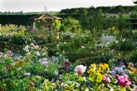 La roseraie anglaise, Town Place Garden, Sussex
