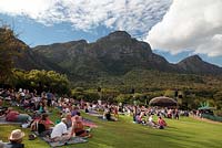 Concert d'été, jardin botanique de Kirstenbosch, Cape Town, Afrique du Sud