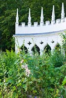 L'exèdre. Jardin Rococo de Painswick, Gloucestershire