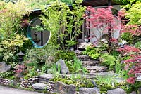 Edo no Niwa - Edo Garden par Ishihara Kazuyuki Design Laboratory Designer: Kazuyuki Ishihara, RHS Chelsea Flower Show, 2015