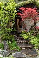 Edo no Niwa - Edo Garden, reflétant une époque où les jardins d'érables, de mousse et de pierres étaient conçus pour tout le monde, indépendamment de la classe ou de la richesse.