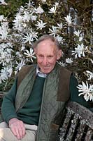 Ken Potts, propriétaire et jardinier au Chiffchaffs Garden, Bourton, Dorset