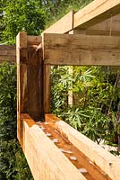 Le jardin du potentiel au RHS Chelsea Flower Show 2016. Concepteur: Propagating Dan. Commanditaire: GreenWood Forest Park. Décerné