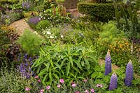 Le jardin Morgan Stanley au RHS Chelsea Flower Show 2017. Parrain: Morgan Stanley. Concepteur: Chris Beardshaw. Décerné une médaille d'argent doré. Leur