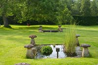 Bourton House Garden, Glos., Royaume-Uni (Paice)