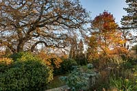 Jardin de Borde Hill en automne