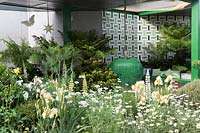 Le Jardin de bienfaisance Greenfingers. Conçu par Kate Gould Gardens, parrainé par Greenfingers Charity, RHS Chelsea Flower Show, 2019.