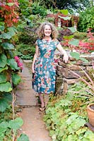 Claire Woodbine, créatrice du jardin de Pinsla, Cornwall, UK