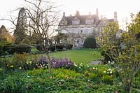 Jardins à Barnsley House, Cirencester, Glos, Royaume-Uni.