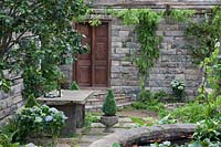 Cour à Turismo de Galicia: Le jardin secret de Pazo, Hampton Court Palace Flower Show, 2017
