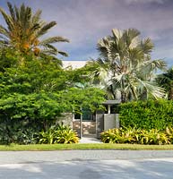La résidence Jones, Key West, Floride, USA. Conception de jardin par Craig Reynolds.