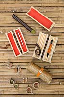 Collection d'objets design en bambou