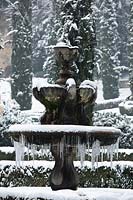 Fontaine gelée - Giardino Giusti, Vérone