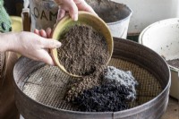 Créer votre propre compost de graines avec le bon mélange d'ingrédients.