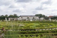 Hanovre Allemagne Jardins royaux de Herrenhausen. Grosser garten Jardins baroques.
