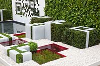 Jardin moderne 