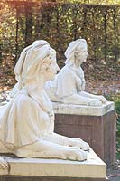 Sphinx dans les jardins du château de Schwetzingen 