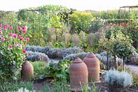 Cuisine automnale et jardin de ferme 