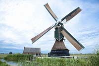 De Middelste Molen, moulin à vent à Cabauw, Pays-Bas 