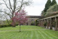 Valley Gardens HarrogateYorkshire Angleterre Royaume-Uni. Vues générales. Colonnade. 